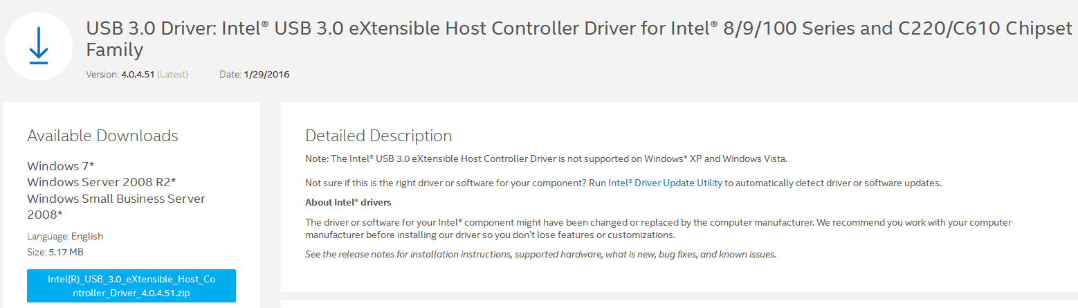 intel sd host controller driver windows 10 download